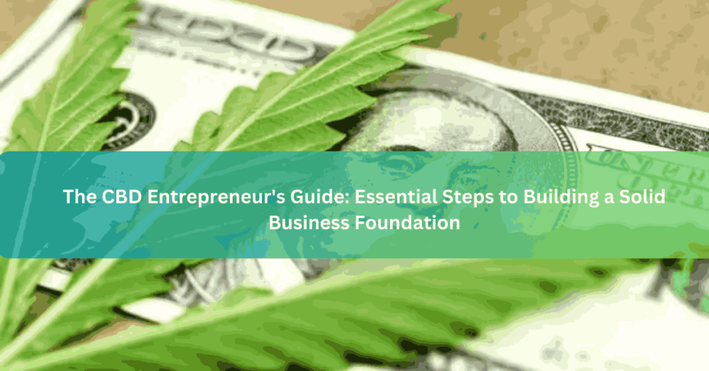 The CBD Entrepreneur's Guide Essential Steps to Building a Solid Business Foundation